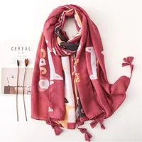 Scarves Style Autumn Winter Female Wool Plaid Scarf Women Cashmere Wide Lattices Long Shawl Wrap Blanket Warm TippetScarves