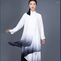 Ethnic Clothing Women Cotton Yaga Wing Chun Tai Chi Suit Wushu Martial Arts Uniform Chinese Style Jacket Pant Morning Exercise CostumesEthni