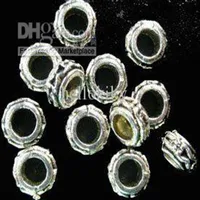 450pcs Tibetan silver Alloy Metal 4mm holes spacer beads A928288G