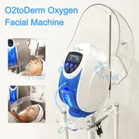 Máscara de oxigênio de o2toderm Máquina de oxigênio Máquina de rejuvenescimento de rejuvenescimento de cúpula Terapia de casca de jato de cúpula de cúpula