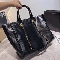 2022 Новейший дизайнер для покупок сумочка кожаная холст большая сумка для покупок пляжная сумка