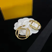Men Designer Earrings Fashion Gold Hoop Earrings Luxury Lady Women Hoops Earring Party Engagement Jewelry For Bride Studs Lovers Gift Box