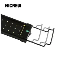 Nicrew uzatılabilir LED Akvaryum Işık Aksesuar Braketi Ayarlanabilir Paslanmaz Çelik Montaj Bacakları LED için Stand lamba Braketi2560