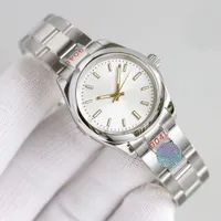 Bayanlar 31mm otomatik mekanik saatler izlemek klasik tasarım kadın kol saati paslanmaz çelik kayış su geçirmez montre de lüks