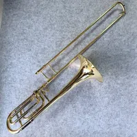 Bach BB-F di alta qualità BB-F# Tune Tenor Trombone Gold Lagner Nuovo strumento musicale bb trombone