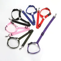 Dog Collars & Leashes Pet Car Seat Belt Leash Adjustable To Keep Pets Safe In The Suitable For Kittens And Dogs AccessoriesDog