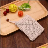 Other Bath Toilet Supplies Home Garden 9 X14Cm Making Bubbles Soap Saver Sack Pouch Storage Bag Dstring Holder Lx2492 Drop Delivery 2021 A