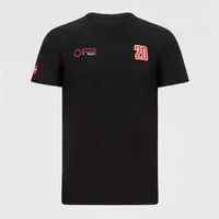 2022 F1 Team Racing Formula Men Men Sleeve T Shirt Season New Schumacher Breathable Teamline يمكن تخصيص حجم كبير
