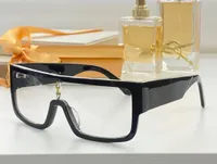 Óculos de sol de luxo para homens para homens, estilo de verão, estilo anti-ultravioleta Retro Shield com diamantes lentes quadradas de uma peça fulte moldura fosca de moda óculos
