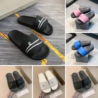 Projektant sandałowych sandałów sandały gumowe letni basen plaża Piscines 3D Letter Mules