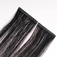 Bouton-snot ruapette de trame à la peau dans le clip d'extension des cheveux humains dans les cheveux 14-24 pouces faciles à porter et à démonter un nouveau produit 20pcs322g