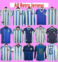 Maradona Argentina Retro Soccer Jerseys 1986 1993 1994 1996 1997 1998 2006 2010 2014 Fintage Football Dirtts 86 93 94 96 97 98 06 10 14 Camiseta Futbol maillot