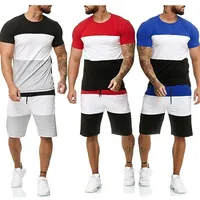 Summer Sport Fitness Homewear HOMBRES S Shorts Manga T Shish Pant 2 piezas Sets Daily Clothing Male Suits For Men Track Situit 220606