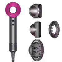 Luxury Hair Dryer Iron Professional Salon Tools Smooth Blow Dryers Heat Control Super Speed Quiet US/UK/EU Plug