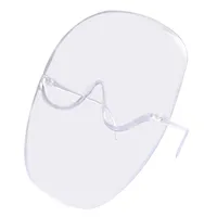 Genişletilmiş PC Şeffaf Tam Yüz Koruyucu Uzay Maskesi Plastik Binicilik Vue Shield248J