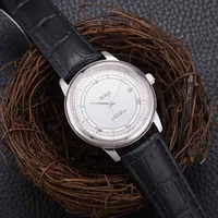 Onega Luxury Watches 316 Projektant na rękę na rękę Fine Steel Japoński ruch ruch mechaniczny Men Business Wspaniały formalny