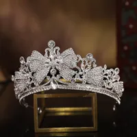Designer crown lady fashion luxury wedding Headpieces alloy headdress bridal accessories 073105