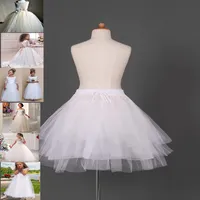 Girls' Petticoats flower girls dresses for weddings Girls' Petticoats white dresses for communion Selling Kids'194M
