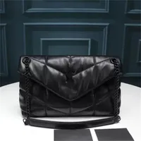 9A TOP Luksusowe designerskie torebki Loulou Puffer Bag torba na ramię pikowana torebka jagnięta