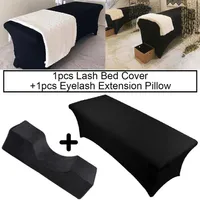 Elastic Sheet Lash Bed Cover Special Stretchable And Eyelash Pillow Curve Neck Lash Pillow Professional Grafting Eyelashes Make234Y