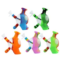 E-cigarette Accessories Other e-Cig Accessories Electronic Cigarettes new style water bong smoking pipe 5color