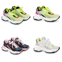 designer women run 55 casual shoes real leather sports sneakers flats casual speed trainers size 35-40