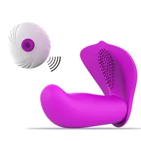 Vibrateur portable man nuo gode avec télécommande sans fil à 10 vitesses Produit adulte rechargeable Toys sexy pour femmes