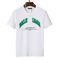 Ropa de diseñador 2022 camisetas de marca de moda camisetas de alta calidad Camisa de manga corta de algodón corto 4d letras impresas para hombres casuales de verano tamaño kz87