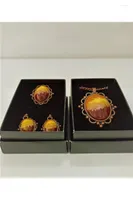 Earrings & Necklace Women's Fashion Jewelry Handmade China Ring Sets Half22