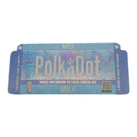صندوق حزمة شوكولاتة الحليب الحليب Polkadot مع صندوق عرض بالكامل