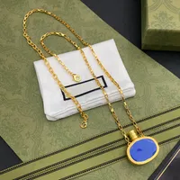 Designer Jewelry Women Necklace Luxury Pearl Rhinestone Lettera G Collane come regalo