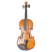 Tongling Art Art Stripes Érable Acoustique Violon Violin Fiddle Instrument à cordes avec accessoires complètes pour les étudiants débutants