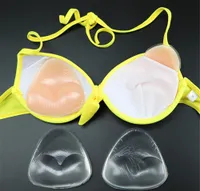 Femmes amovibles Insérer un soutien-gorge en silicone Push Up Pads de poitrine Bikini Maillot de bain Bikini Pad Plaquette Intimate Accessoires P02