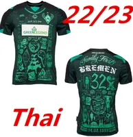 22 23 Werder Bremen Specjalna koszulka piłkarska Marvin Ducksch Leonardo Bittencourt Black Green 2022 2023 How Deep Is Your Love Football Shirts Top Thailand Quality 666