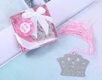 Bookmark 200pcs Prince Princess Crown Bookmarks For Kids Baby Shower Souvenirs Wedding Favors Birthday Bridal Graduation GiftsBookmark