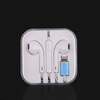 EEM Qualidade Pop-up Janela de ouvido na orelha Bluetooth Wire Lightning Wire tipo C fone de ouvido C para iPhone 7 8 x 11 12 13 Plus Pro Max Microphone Android Samsung Phones