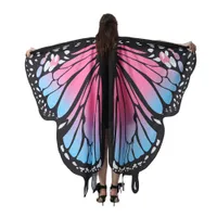 Decoración de mariposa de mariposa giratoria Butterflys Shawly Belly Dance Wear Decory Dancing Butterfly Wings