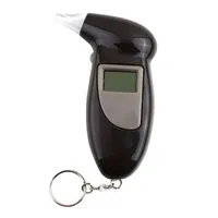 2020 Professional Alcohol Breath Tester Breathalyzer Analyzer Detector Test Keychain Breathalizer Breathalyser Devicelcd Screen328d