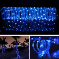 Strings LEDS Fairy świąteczne przyjęcie świąteczne słoneczne ogród wodoodporne lampy diody Lampy zewnętrzne lampy linowe sznurka Lightled