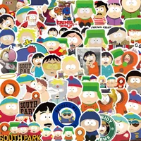 50Pcs South Park cartoon figure stickers Graffiti Kids Toy Skateboard Phone Laptop Luggage Sticker Decals