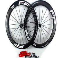 FFWD fast forward carbon bike wheels 60mm basalt brake surface clincher tubular road bicycle wheelset 700C width 25mm UD matt241F