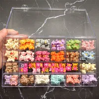 One Box Kawaii Charms Decoration Resin Acrylic Trendy For Nail Jewelry 3D Charm DIY Manicure Supplies Stone 220613