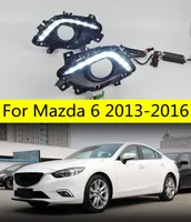マツダ6 2013-20 16 Mazda6 Atenza DRLフォグランプカバーGJ2FP XD GJ2AP LEDデイタイムライトライトライト