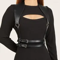 Belts Women Leather Harness Belt Strap Girdle Sexy Lady Handmade Decorative Shirt Dress Smooth Buckle Vest For FemaleBelts Emel22