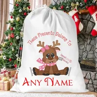 New Creative Sublimation Blanks Canvas Christmas Sacks Bags Stockings Storage Bag For DIY Customize Gifts by DHL