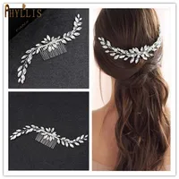 A37 Crystal Bridal Accessories Wedding Comb Diamond Bride Headpiece Pins Party Hair Jewelry 220725