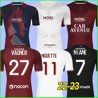 2021 2022 FC Metz Soccer Jerseys Diallo 20 CENTONZE 18 VAGNER 27 NIANE 7 FOFANA 6 Home 21/22 camisas de futebol de Jersey