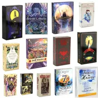 Tarot Card Games Linestrider Dreams Toy Divination Star Spinner Muse Hoodoo Occult RideTarot del Fuego Cards Tarots Deck Oracles E-Guidebook Game toys DHL Wholesale