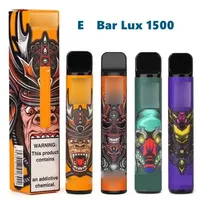E Bar 1500 Lux 1500 Puffs Dispositables Vape Cigarrillos electrónicos Pen 4.8ml 2% 5% Dispositivo de vaina Preparo 850mAh Batería Geek Elfbar Puff 1600 Puff Flex 2800