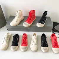 2022 Summer Paris Women Paris High Top Top Casual Cotton Sneaker Sneaker Sneaker indossano scarpe sporche vintage lavate in pizzo